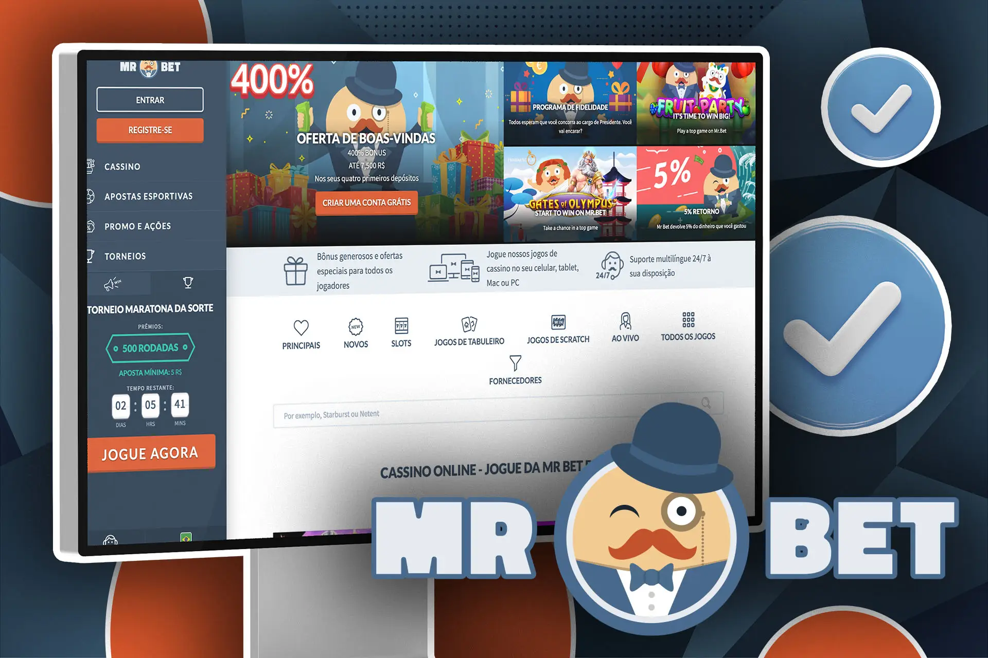 Faça o download da versão desktop do MRBET em seu PC ou laptop.