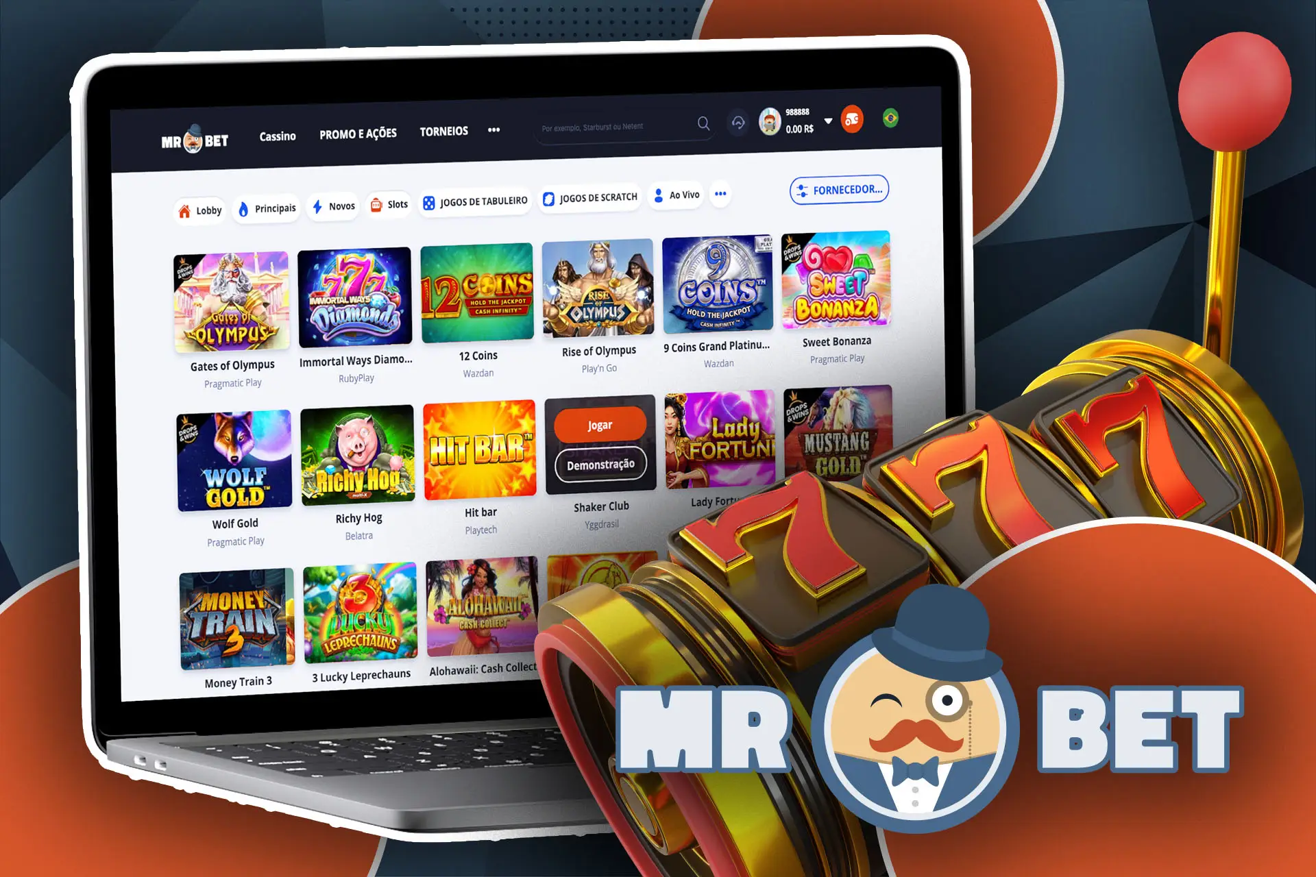 A MRBET oferece várias slots dos fornecedores de jogos mais conhecidos.