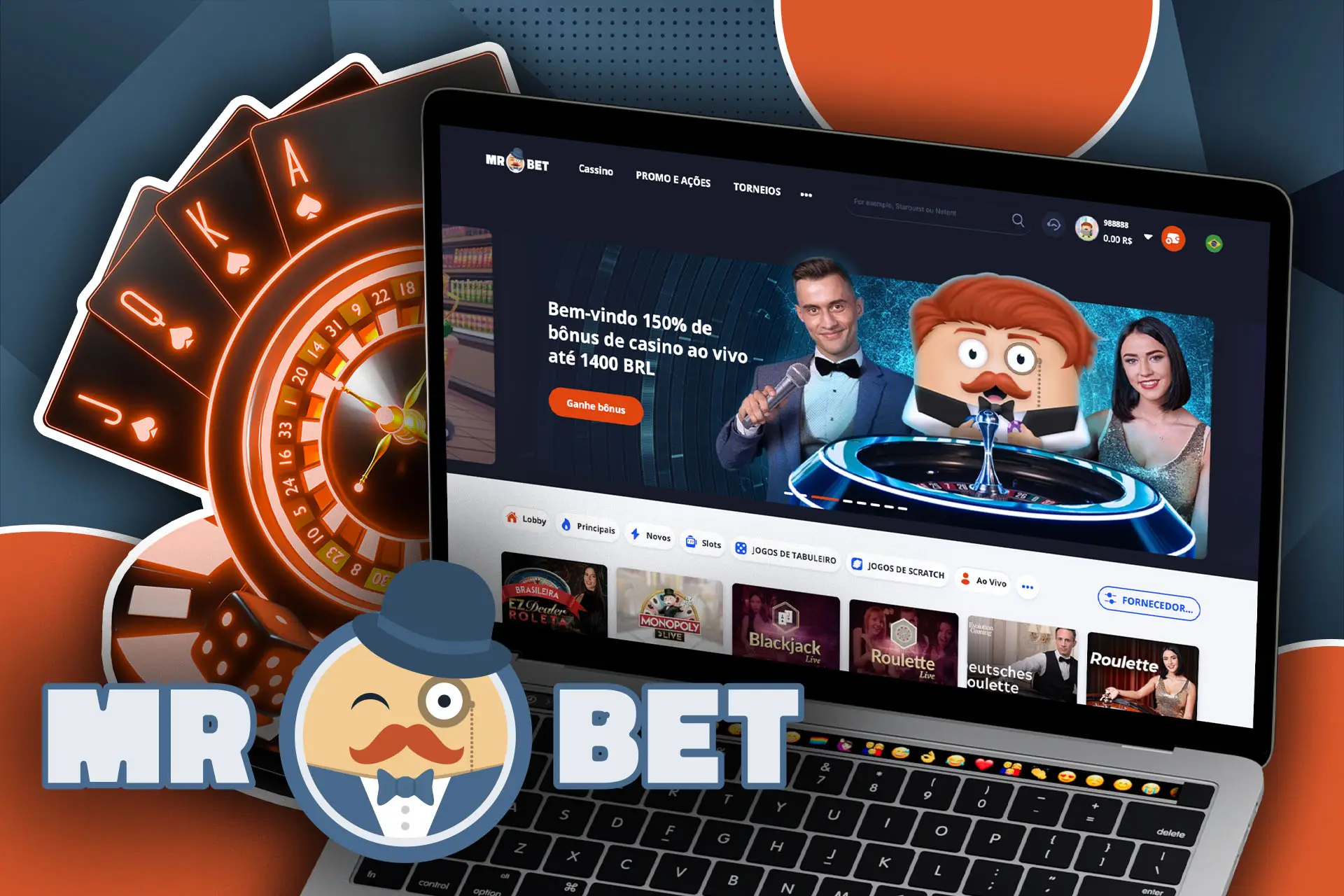 Aproveite seu tempo no MRBET Live Casino.