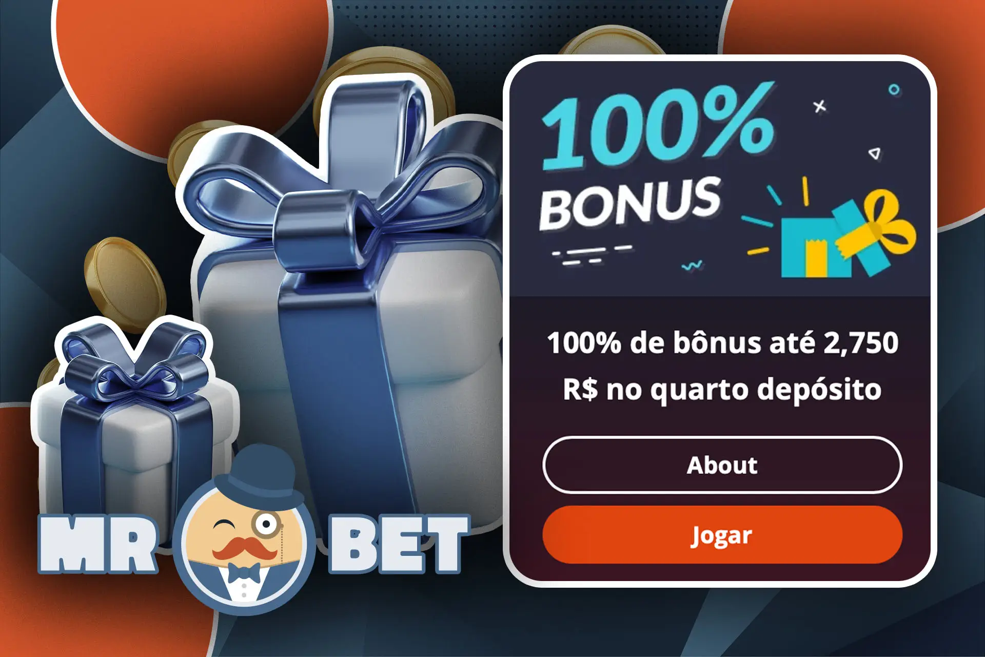 Para o seu quarto depósito no MRBET, receberá um bónus de 100%.