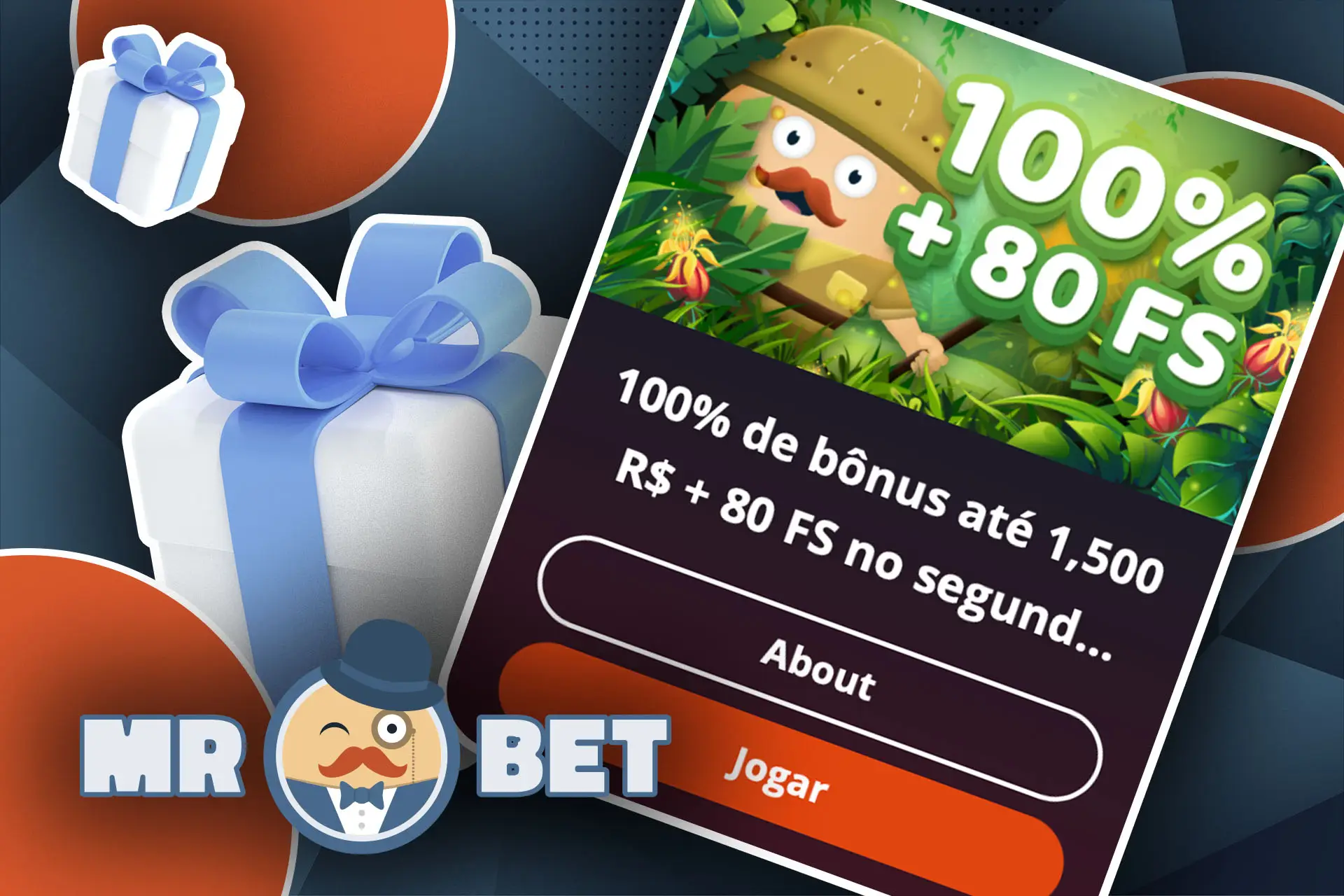 Com o seu segundo depósito, pode obter um bónus de 100% da MRBET.